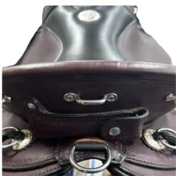 Circle Y Julie Goodnight Cascade Crossover SECOND 11 Circle Y Julie Goodnight Cascade Crossover SECOND -Classic Equine Shop 2 jg cascade crossover trail walnut cantle circle y 67748.1687887727