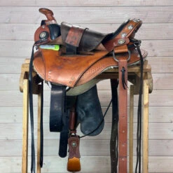 Used Ortho-Flex Western Saddle 15/M -Classic Equine Shop 337 L Rigging 78580.1690420281