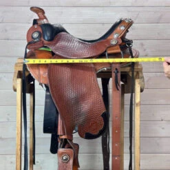 Used Ortho-Flex Western Saddle 15/M -Classic Equine Shop 337 Skirt Measurement 86429.1690420263