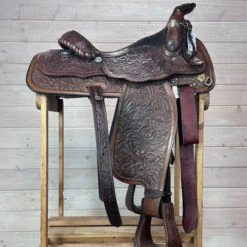Used Circle Y Custom Western Saddle 14/M -Classic Equine Shop 338 R Side 63692.1690419861