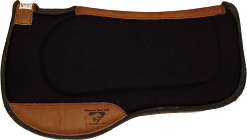 Diamond Wool Endurance Contoured Ranch Pad - Square 5 Diamond Wool Endurance Contoured Ranch Pad - Square - Image 3