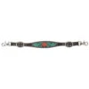 Circle Y Cactus Flower Wither Strap -Classic Equine Shop cactus flower wither strap brown multicolor front 1000 45 SC circle y 64601.1613591003