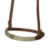 Buckaroo Leather Cavesson With Rawhide -Classic Equine Shop cavesson rawhide LN270X buckaroo 49141.1594939729