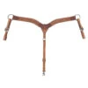 Circle Y Copper Sunflower Breast Collar -Classic Equine Shop copper sunflower BC front 1012 22 W6 circle y 17358.1634243553