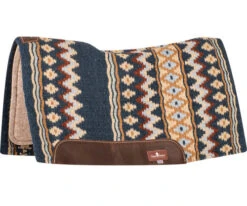 Classic Equine ESP Contour 3/4" Wool Top Pad -Classic Equine Shop esp contour 3 4 34x38 navy ice CESPCW2 CE 67344.1678242214