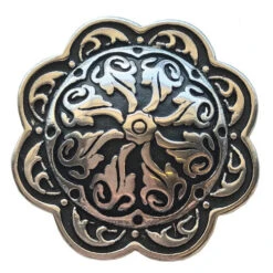 High Horse Iron Weed Trail Saddle 6925 -Classic Equine Shop iron weed saddle jw black floral concho 6925 1605 05 high horse 17470.1690938645