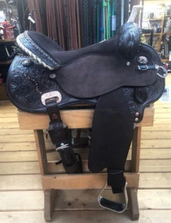 Circle Y KL Black Powder Mounted Shooter -Classic Equine Shop kl black powder shooter right 2404 760c circle y 79813.1574895775