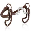 Mikmar Legacy Bit - Plain & Dots -Classic Equine Shop legacy dots brown side LEGBR mikmar 41243.1619016857