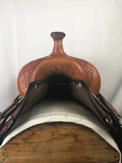 Circle Y Julie Goodnight Monarch Saddle 1752 -Classic Equine Shop monarch saddle front swell circle y 99773.1573162441