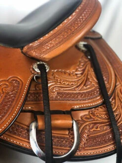 Circle Y Julie Goodnight Monarch Saddle 1752 -Classic Equine Shop monarch saddle skirt tooling circle y 84635.1573162460