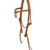 Berlin Leather Rattlesnake Knot Brow Headstall -Classic Equine Shop rattlesnake knot headstall harness H205 berlin 83744.1672884318
