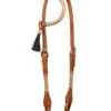 BLR Rawhide Round One Ear Headstall 1 BLR Rawhide Round One Ear Headstall -Classic Equine Shop rawhide round 1 ear hs light 2232 LT buffalo leather 67612.1647370763