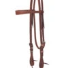 Weaver Leather Weaver JW Saltlick Heel Slim Browband Headstall -Classic Equine Shop saltlick heel slim brow hs russet hero 10036 03 21 weaver 86232.1679600032