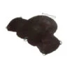 Fleeceworks Sheepskin Western Seat Saver Deluxe -Classic Equine Shop sheepskin deluxe western seat saver black fleeceworks 90506.1670533797