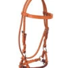 Buffalo Leather Of The Rockies Side Pull 2 Buffalo Leather Of The Rockies Side Pull -Classic Equine Shop sidepull leather weave harness 2918 HRN buffalo leather 27571.1647371784