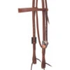 Weaver Leather Weaver Square Flower Slim Brow Headstall