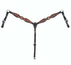 Circle Y Sunflower Breast Collar -Classic Equine Shop sunflower breast collar walnut 1 X4110 1001 circle y 95053.1665529169