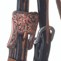 Classic Equine Shop 7 Classic Equine Shop -Classic Equine Shop sunflower brow headstall walnut buckle X0210 1001 circle y 20286.1665530149