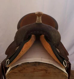 Circle Y KK Swift Barrel Saddle 1522 12 Circle Y KK Swift Barrel Saddle 1522 -Classic Equine Shop swift barrel saddle front 1522 circle y 84110.1572395842