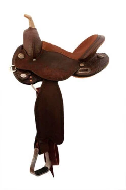 Circle Y KK Swift Barrel Saddle 1522 -Classic Equine Shop swift barrel saddle left thumbnail 1522 circle y 60847.1572395817