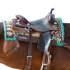 Weaver Leather Synergy Clover Flex Contour Performance Fleece Pad -Classic Equine Shop synergy flex clover fleece sand brown horse 36002 353 weaver 34085.1679504831