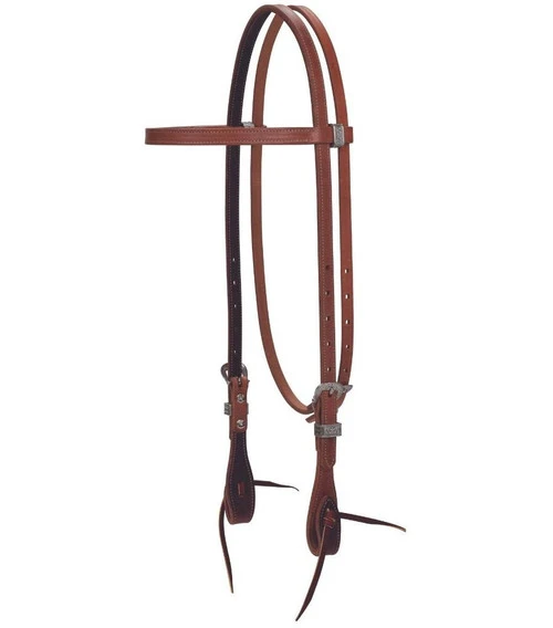 Weaver Leather Weaver Synergy Latigo Lined Brow Headstall