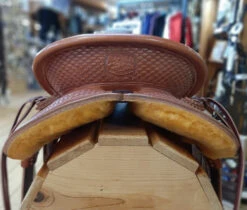 McCall McLite Wade Saddle -Classic Equine Shop tag mclite wade natural round basket back mccall 57847.1580334929