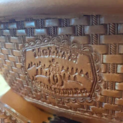McCall McLite Wade Saddle -Classic Equine Shop tag mclite wade natural round basket stamping mccall 06479.1580334925