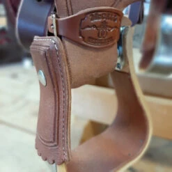 McCall McLite Wade Saddle -Classic Equine Shop tag mclite wade natural round basket stirrup mccall 50808.1605908306