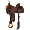 Reinsman Team Camarillo Feathers Barrel Saddle 4233 -Classic Equine Shop team camarillo feathers barrel saddle chocolate 4233 340CN 05 reinsman 90591.1687463485
