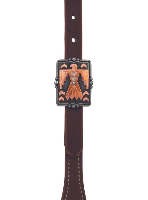 Weaver Leather Weaver Thunderbird Brow Headstall 4 Weaver Leather Weaver Thunderbird Brow Headstall - Image 2