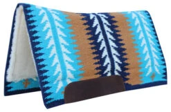 Professional's Choice Ventana Wool Top Pad -Classic Equine Shop ventana wool top pad pacific blue side WSPCV prof choice 73923.1616632192