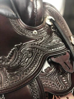 Circle Y Julie Goodnight Wind River Trail Saddle 1750 13 Circle Y Julie Goodnight Wind River Trail Saddle 1750 -Classic Equine Shop wind river saddle tooling circle y 31195.1686084985